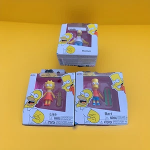 Lot 3) Jakks Pacific The Simpsons Homer Bart Lisa Actionfigur Neu 2025 2,5 - Bild 1 von 10