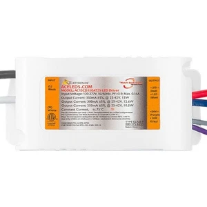 ACE LEDS AC15CD350AT2S AC Electronics Current Select LED Driver - 250/300/350mA - Picture 1 of 1