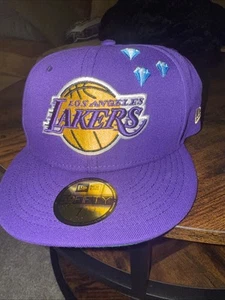 Lakers New Era Cap 7 1/2 - Picture 1 of 4