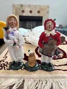 Byers' Choice Ltd. Caroler MARIE First Edition 1993 - Signed - Lot Of 3 - Picture 1 of 15