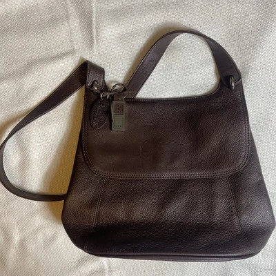 Bolso de Hombro Rolfs Mujer Cuero Genuino Bandolera Cartera Organizador Clásico Foto 1 de 4