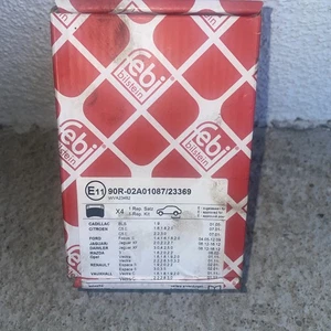 febi bilstein 16718 Bremsbelagsatz (hinten, 4 Bremsbeläge) FORD, MAZDA, VOLVO - Bild 1 von 5