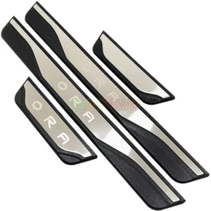 For GWM ORA FUNKY CAT EV Accessory 2024 Car Door Sill Kick Plate Protector Cover - Picture 1 of 5