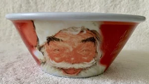 2 Christmas Corn Flakes Cereal Bowl KELLOGG'S Rockwell vintage 2006 Set Lot - Picture 1 of 7