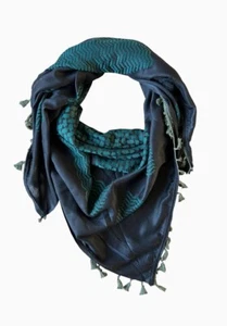 Original Green Emerald Hirbawi® Kufiya Scarf made in 🇵🇸 - Picture 1 of 5
