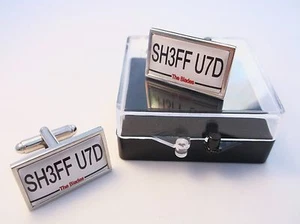 Sheffield United Nummernschild Stil Abzeichen Herren Manschetten Geschenk - Bild 1 von 1