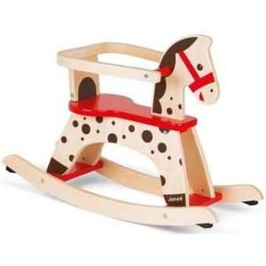 Janod French Rocking Horse Retro Child Kids Nursery Wooden Activity Toy 12m+ NEW - Picture 1 of 7