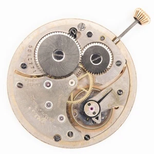 Omega Caliber 35.5L 15-Jewel 2-Adjustment Antique Pocket Watch Movement, Runs - Picture 1 of 4