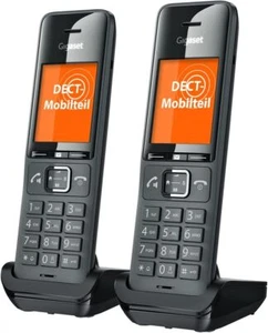 Gigaset Comfort 520HX Duo 2 DECT-Mobilteile Ladeschale Elegantes Schnurloses Tel - Zdjęcie 1 z 7