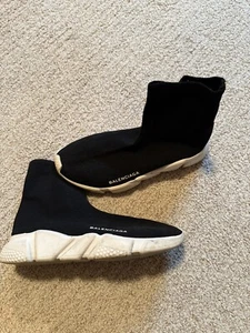 VGUC Balenciaga Speed Sock Sneakers 38 Woman - Picture 1 of 5
