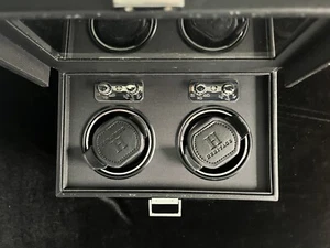 WOLF Heritage Doppelwickler mit Glasabdeckung, schwarz - sicherer Sitz mit Patente... - Bild 1 von 9