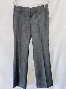 Pantaloni TALBOTS misto lana grigio gessato curvy taglia 6P NUOVI!!! - Foto 1 di 5