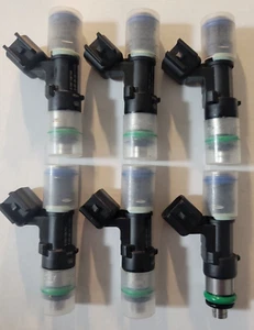 Set of 6 Fuel Injectors 0280158154 Replaces 12608632, 12602223, 12608632 - Picture 1 of 5