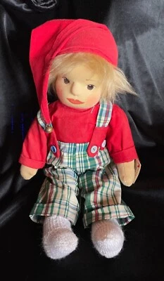 Kasperpuppe nach Waldorfart, 36 cm - reine Handarbeit - Bild 1 von 4