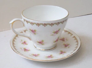 Taza y platillo vintage Duchess Bone China England P7003 - Imagen 1 de 4