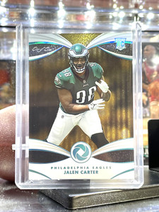 2023 PANINI GOLD STANDARD JALEN CARTER 1 of 1 OPULENCE ROOKIE PLATINUM 1/1 RC