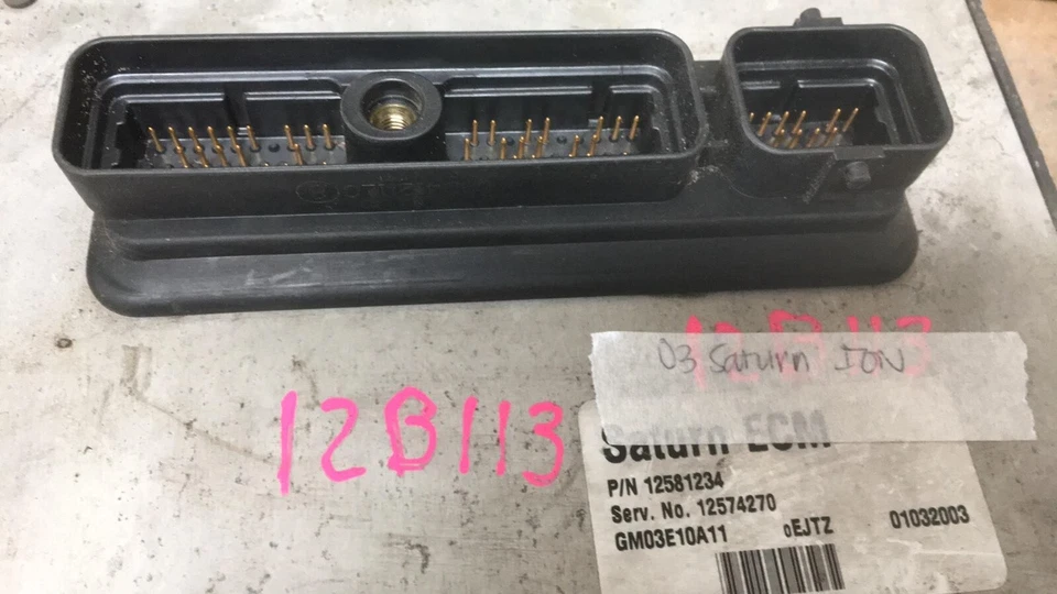 12581234 Saturn Ion 2003 pcm ecu ecm компьютер - Изображение 1 из 1