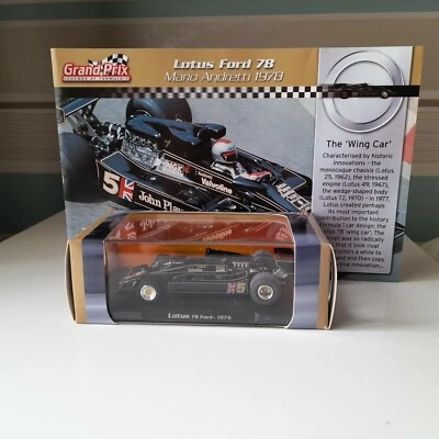 Mario Andretti Formulario 1:43 Modelo Coche, También Viene con Información Adicional Foto 1 de 4