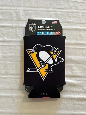 Pittsburgh Penguins NHL 2-Sided Koozies Coozies Can Cooler Wincraft - Image 1 of 2