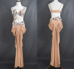 Vestido de baile de lujo hecho a medida con diamantes profesional estadounidense - Imagen 1 de 6