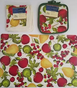 Tovaglietta e tema frutta in lino da cucina, seleziona: articoli - Foto 1 di 5