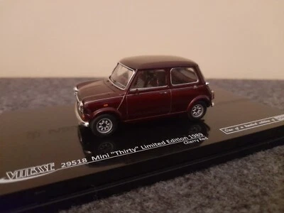 1/43 Vitesse Mini 1989 Limited Edition "Thirty" Rosso ciliegia (no Norev) Raro - Immagine 1 di 4