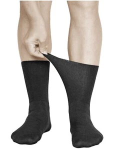 Chaussette extra large non comprimante Homme pieds gonfl?s diab?tiques, VITSOCKS - Imagen 1 de 17
