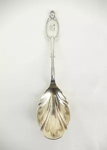 Cuchara de plata Albert Coles Kenilworth. Tazón de lavado dorado. 8 7/16" S-207 - Imagen 1 de 13