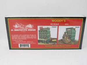 Kit de construcción de 3 pisos JL Innovative HO 211 Woody's Tavern Restaurant Bar - Imagen 1 de 1