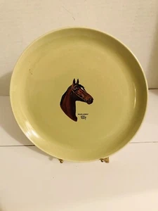 Lynn Bogue Hunt Whirlaway Signed Plate 9" Diameter - Picture 1 of 3