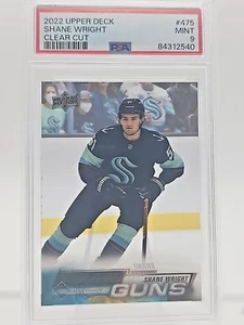 2022-23 Upper Deck # 475 Shane Wright Young Guns Clear Cut Rookie - PSA 9 - Bild 1 von 11