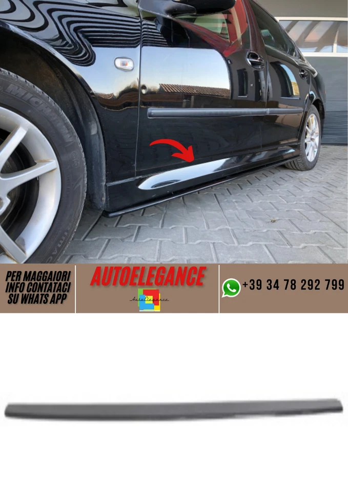 ❤️Minigonne laterali SAAB 9-3 2007-❤️ - Imagen 1 de 1