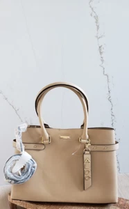 Borsa a mano ALDO strutturata beige tote portside beige ecopelle tracolla - Foto 1 di 10