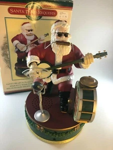 Mr. Christmas Santa Takes Request Interactive Animated Tested Works w box - Picture 1 of 6