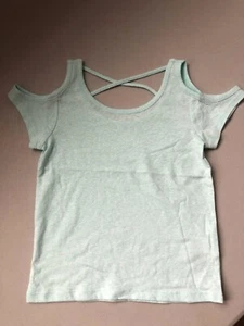 The Children's Place Big Girls' Off Shoulder Top, Icelandic, Small 5/6, NEW - Picture 1 of 7