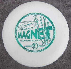 Vtg DISCRAFT Pro-D Series MAGNET Putter Approach DISC GOLF 4 chains 174g - Picture 1 of 5