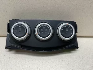 Nissan 370Z 2009-2020 calefacción aire acondicionado control de clima negro OEM - Imagen 1 de 4