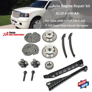 For 04-08 Ford Expedition Pickup TRITON 3-Valve 5.4L Cam Phase Timing Chain Kit - Picture 1 of 10