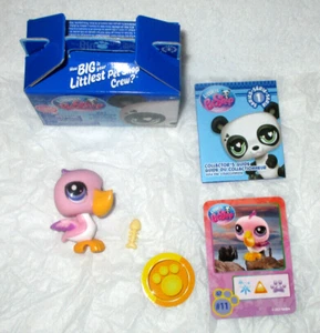 Littlest Pet Shop LPS Surprise Blind Box Series 1 G7 #11 Pink Pelican Bird NIB - Picture 1 of 4