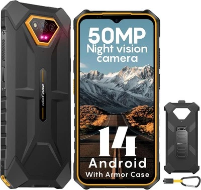 Ulefone Armor X13 12+64GB Rugged Phone, 50MP Camera, 6.52” Screen, 6320mAh, NFC - image 1 of 4