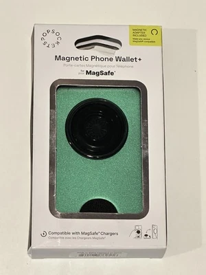 PopSockets Magnetic MagSafe PopWallet+ Phone Wallet/Grip for iPhone - Nightshade - Image 1 of 2