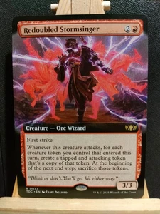 Redoubled Stormsinger (Extended Art) - Tarkir Dragonstorm - NM (siehe Bilder) MTG - Bild 1 von 3