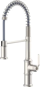 Gerber Kinzie Pre-Rinse Kitchen Faucet – Stainless Steel 1.75gpm D455337SS - Picture 1 of 10