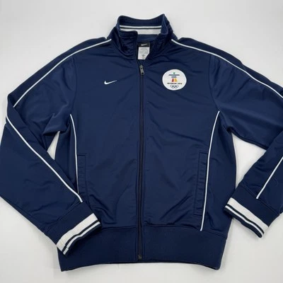 Nike Track Jacket 2010 Vancouver Olympics Mens Small Blue Full Zip - Image 1 of 4