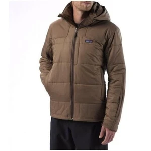 Patagonia Men's Brown Rubicon Rider Winter Ski Puffer Jacket Medium NO HOOD - Picture 1 of 12