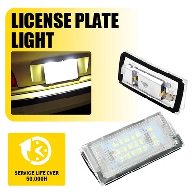 License LED Plate Light For BMW E46 323i 328i 325i 325xi 330i 330xi 1998-2007 US - Изображение 1 из 4