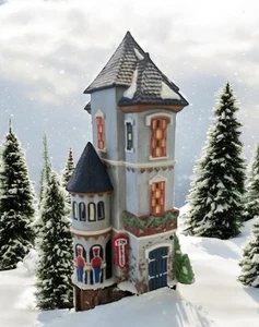 VTG 1995 Dept. 56 "Tin Soldier Shop" North Pole Series Boxed Lighted Collectible - Picture 1 of 11