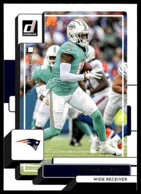 2022 Donruss #122 DeVante Parker [GOATCARDS] - Image 1 of 2