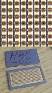 Vintage IC Ceramic Module Matrix Display Science Art Microscope Gold Bond Wires - Picture 1 of 6