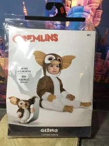 Gremlins Infant Costume Size 6-12 Months Gizmo - Picture 1 of 2